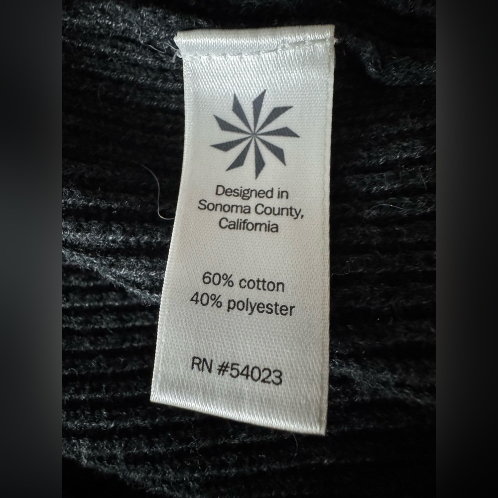 Athleta Restful Cocoon Wrap Cardigan Size S Grey - Picture 9 of 9